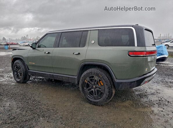 7PDSGABL6RN034809 2024 RIVIAN R1S Green Задня ліва чверть