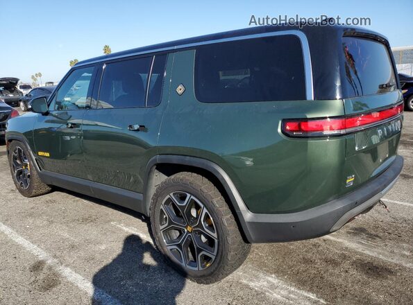 7PDSGABL9NN001782 2022 RIVIAN R1S Green Rear left