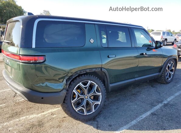 7PDSGABL9NN001782 2022 RIVIAN R1S Green Rear right