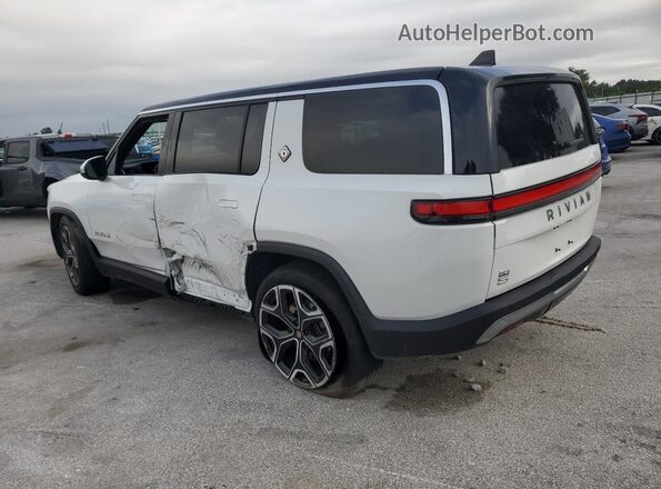 7PDSGBBA0RN040075 2024 RIVIAN R1S White Trasero izquierdo