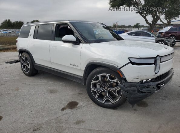 7PDSGBBA0RN040075 2024 RIVIAN R1S White Delantero derecho