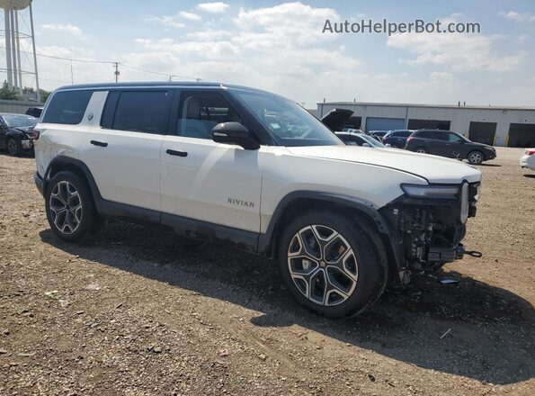 7PDSGBBA8SN047751 2025 RIVIAN R1S White Передня права чверть