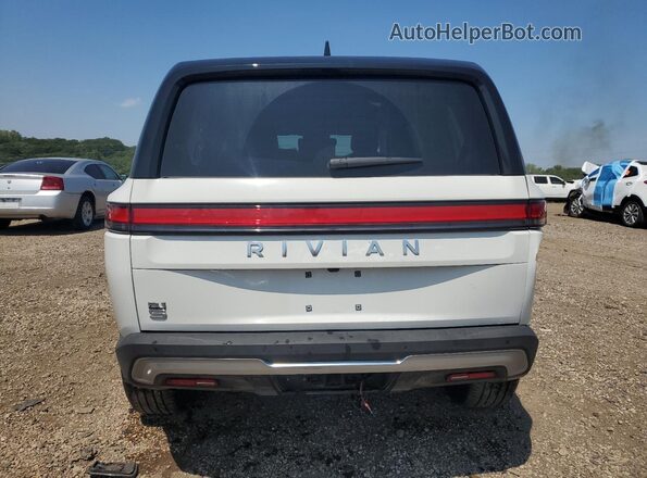 7PDSGBBA8SN047751 2025 RIVIAN R1S White Вид ззаду