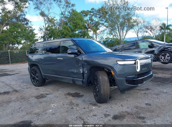 7PDSGBBAXSN064535 2025 RIVIAN R1S Gray წინა ხედი