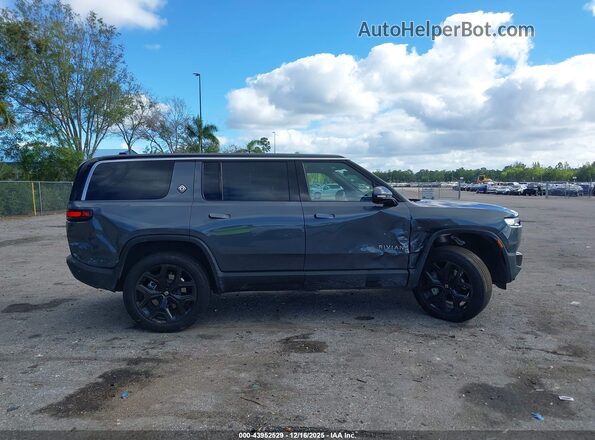 7PDSGBBAXSN064535 2025 RIVIAN R1S Gray უკანა სალონის ხედი