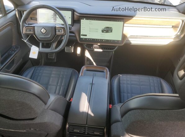 7PDSGCBP5SN059334 2025 RIVIAN R1S Gray წინა პანელის ხედი