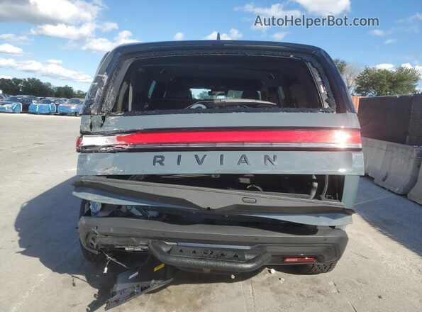 7PDSGCBP5SN059334 2025 RIVIAN R1S Gray უკანა ხედი