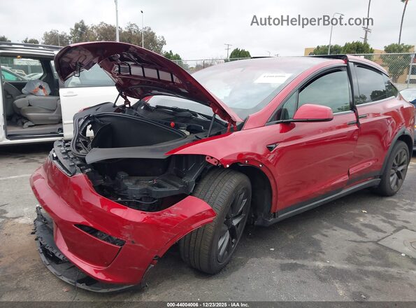 7SAXCAE58SF469201 2025 TESLA MODEL X Red 