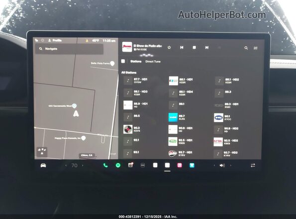 7SAXCBE50NF328651 2022 TESLA MODEL X Черный 