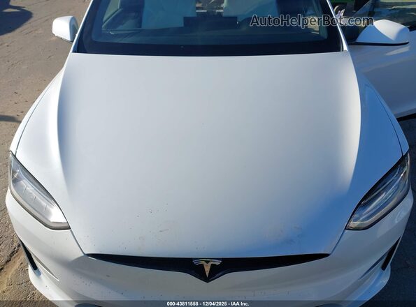7SAXCBE50PF385113 2023 TESLA MODEL X White Vista trasera