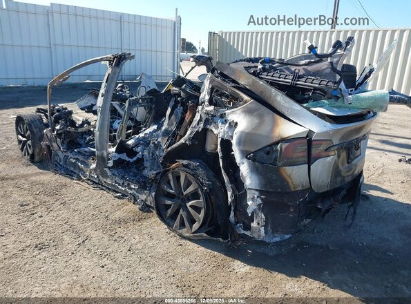 7SAXCBE53PF429475 2023 TESLA MODEL X White Rear left