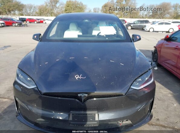 7SAXCBE5XSF462160 2025 TESLA MODEL X Black Vista del cuadro de instrumentos