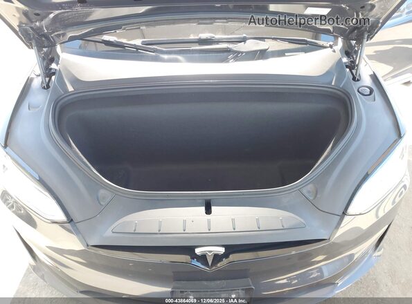 7SAXCBE65NF356647 2022 TESLA MODEL X Gray Widok z tyłu