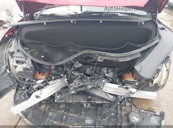 7SAXCBE66RF456066 2024 TESLA MODEL X Red Widok z tyłu