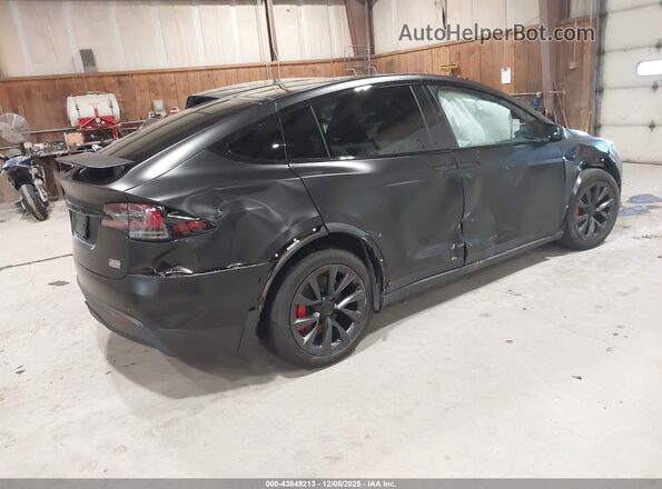 7SAXCBE6XRF460816 2024 TESLA MODEL X Black Հետևի աջ