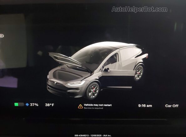 7SAXCBE6XRF460816 2024 TESLA MODEL X Black 