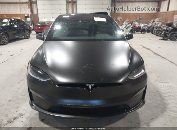7SAXCBE6XRF460816 2024 TESLA MODEL X Black Սարքավորումների վահանակի տեսք