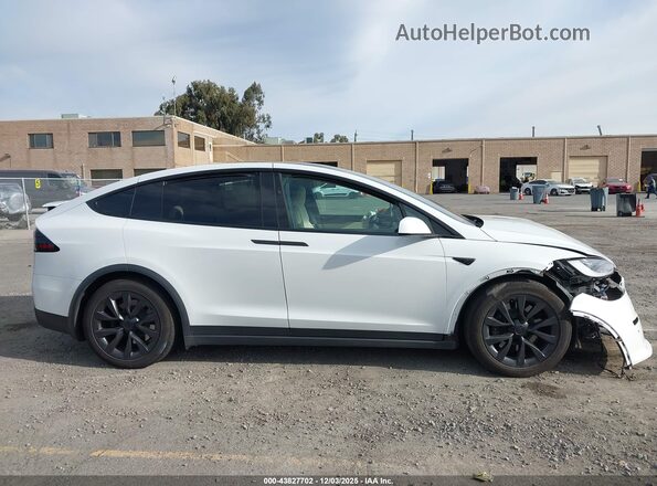 7SAXCDE58NF349792 2022 TESLA MODEL X Белый Вид щитка приборов