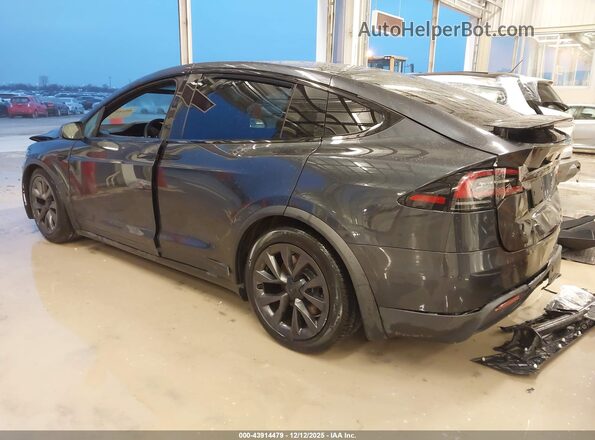 7SAXCDE5XRF444151 2024 TESLA MODEL X Black Հետևի ձախ