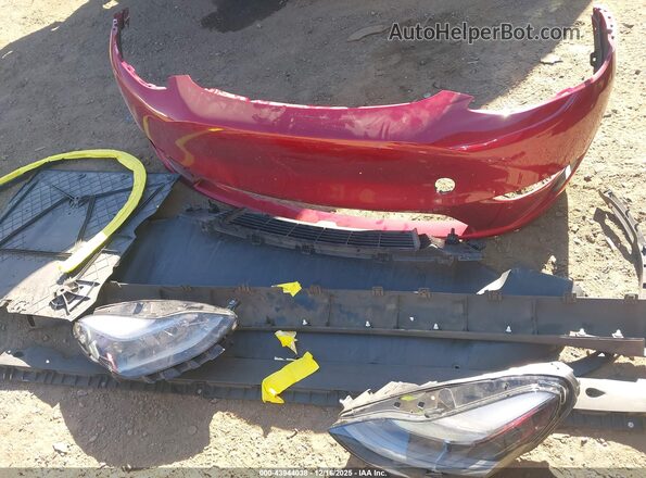 7SAYGAEE4RF092109 2024 TESLA MODEL Y Red Dashboard view