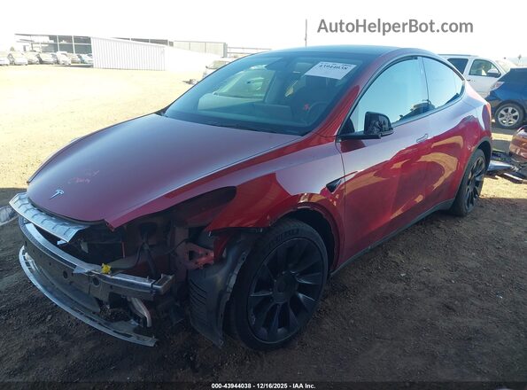 7SAYGAEE4RF092109 2024 TESLA MODEL Y Red Front left