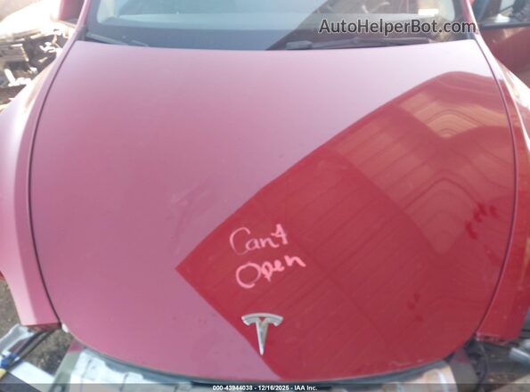 7SAYGAEE4RF092109 2024 TESLA MODEL Y Red Rear view