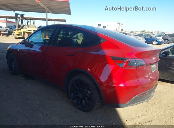 7SAYGAEE4RF092109 2024 TESLA MODEL Y Red Rear left