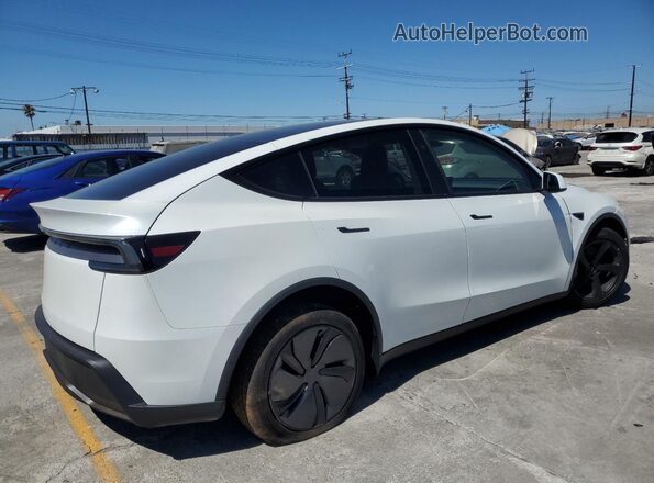 7SAYGDED3TF404582 2026 TESLA MODEL White უკანა მარჯვენა