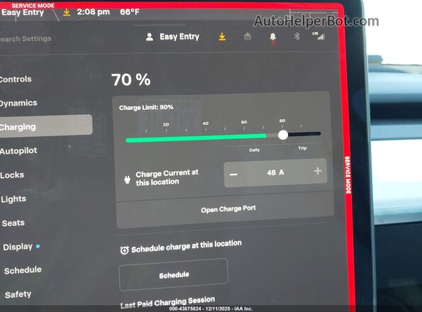 7SAYGDED5RF095433 2024 TESLA MODEL Y White 