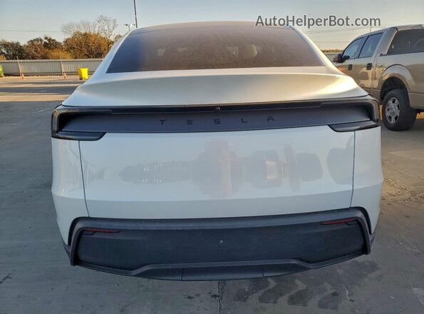 7SAYGDEDXTA491555 2026 TESLA MODEL White უკანა ხედი