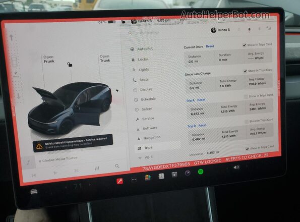 7SAYGDEDXTF379955 2026 TESLA MODEL Gray 