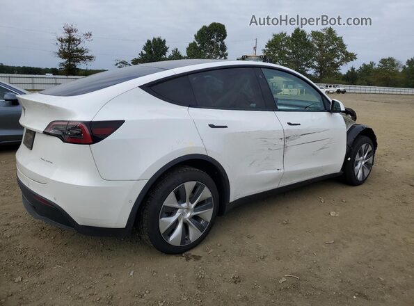 7SAYGDEE0NF309229 2022 TESLA MODEL Белый Задняя правая четверть