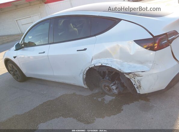7SAYGDEE0RA252906 2024 TESLA MODEL Y Белый Вид задней части салона