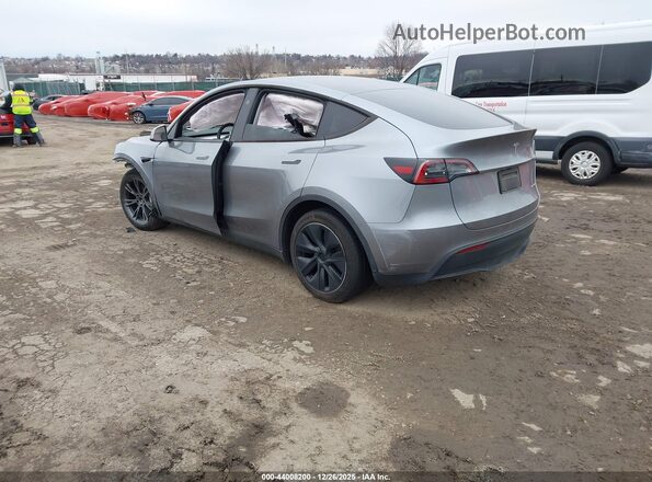 7SAYGDEE0SA338433 2025 TESLA MODEL Y Gray Задня ліва чверть