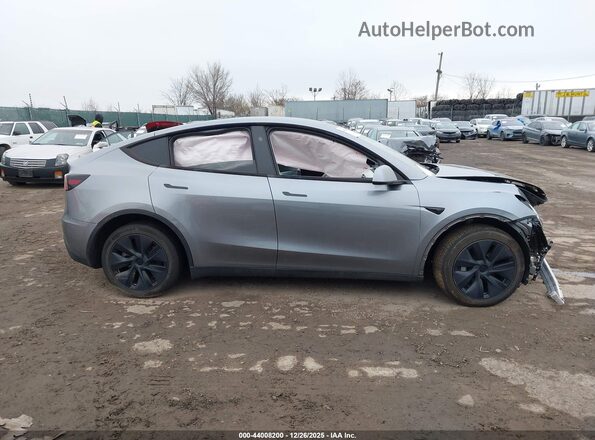 7SAYGDEE0SA338433 2025 TESLA MODEL Y Gray Вид щитка приладів