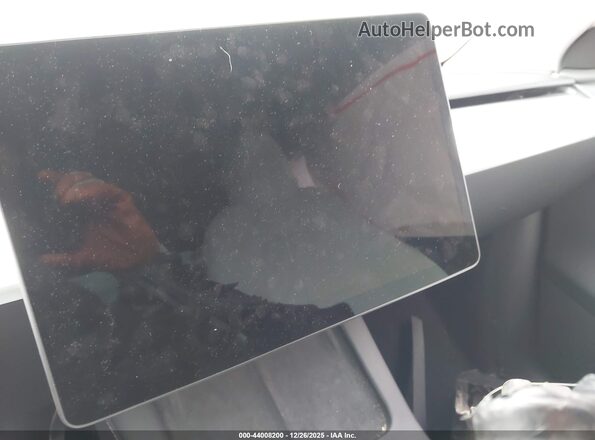 7SAYGDEE0SA338433 2025 TESLA MODEL Y Gray Вид задніх сидінь