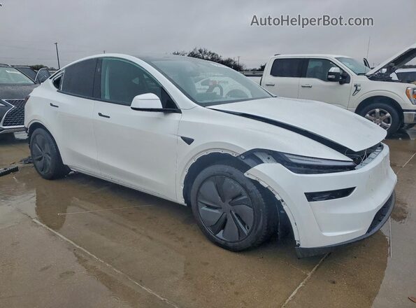 7SAYGDEE0TA492545 2026 TESLA MODEL White Передня права чверть