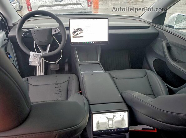 7SAYGDEE0TA492545 2026 TESLA MODEL White Вид панелі приладів