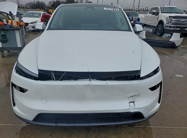 7SAYGDEE0TA492545 2026 TESLA MODEL White Вид спереду