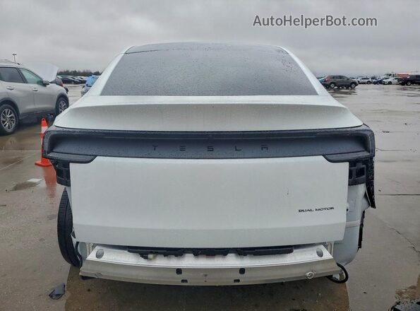 7SAYGDEE0TA492545 2026 TESLA MODEL White Вид ззаду