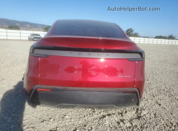 7SAYGDEE0TF349971 2026 TESLA MODEL Red Vista trasera
