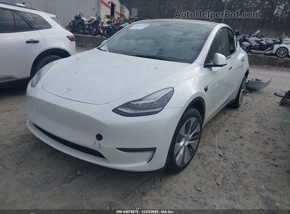 7SAYGDEE1PA117401 2023 TESLA MODEL Y White Przód lewy