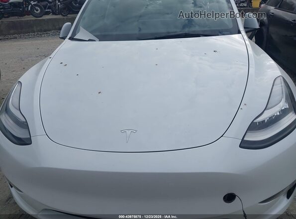7SAYGDEE1PA117401 2023 TESLA MODEL Y White Widok z tyłu