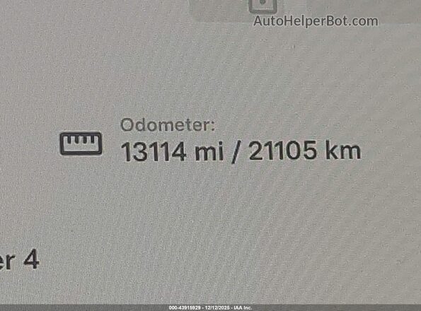 7SAYGDEE1SF256696 2025 TESLA MODEL Y Gray 