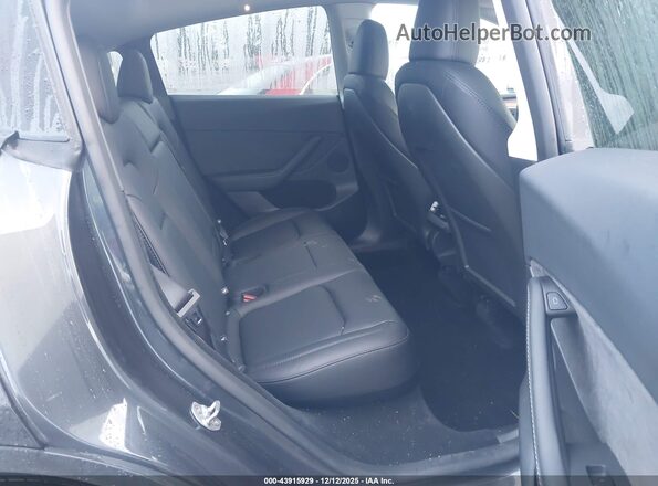7SAYGDEE1SF256696 2025 TESLA MODEL Y Gray Вид наклейки з VIN-кодом