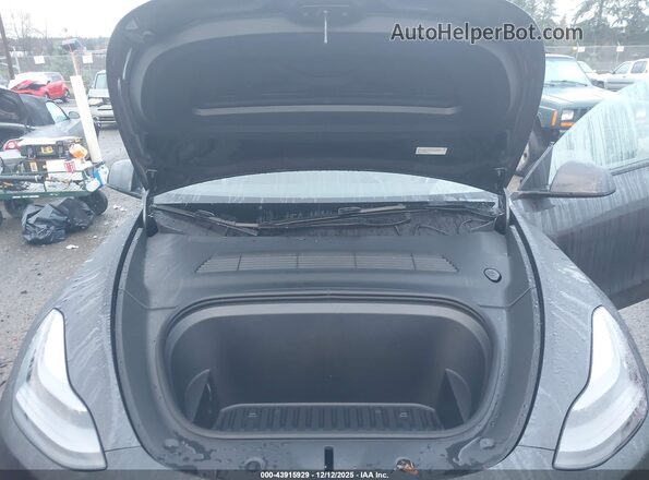 7SAYGDEE1SF256696 2025 TESLA MODEL Y Gray Вид ззаду