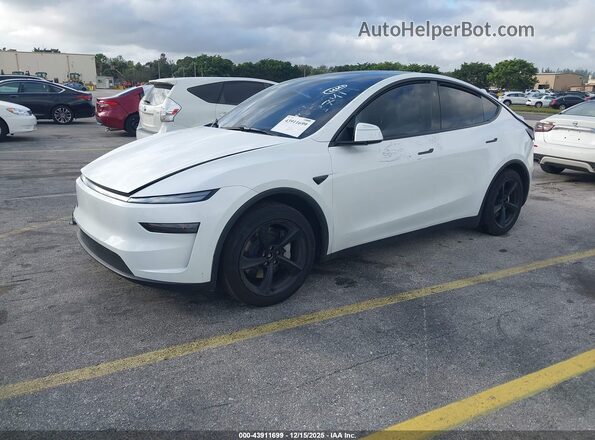 7SAYGDEE1TF368741 2026 TESLA MODEL Y White Передня ліва чверть