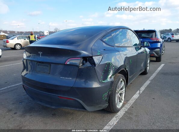 7SAYGDEE2RA233659 2024 TESLA MODEL Y Серый Задняя правая четверть