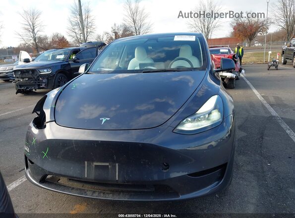 7SAYGDEE2RA233659 2024 TESLA MODEL Y Серый Вид щитка приборов