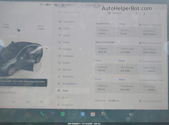 7SAYGDEE3PA086295 2023 TESLA MODEL Y Gray 
